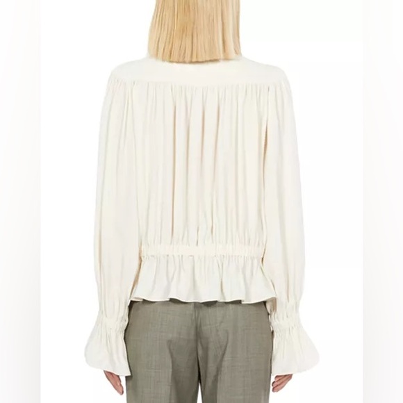 The Kooples Tie Neck Blouse - Picture 3 of 5